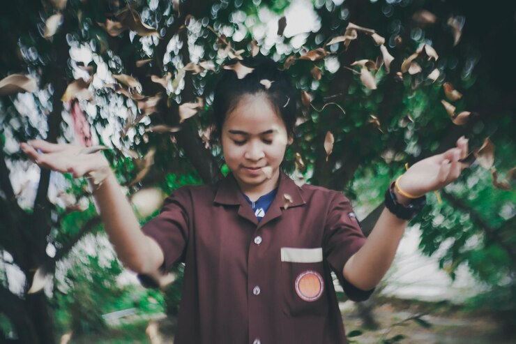 Volunteer involved in EcoVoice clean-up event