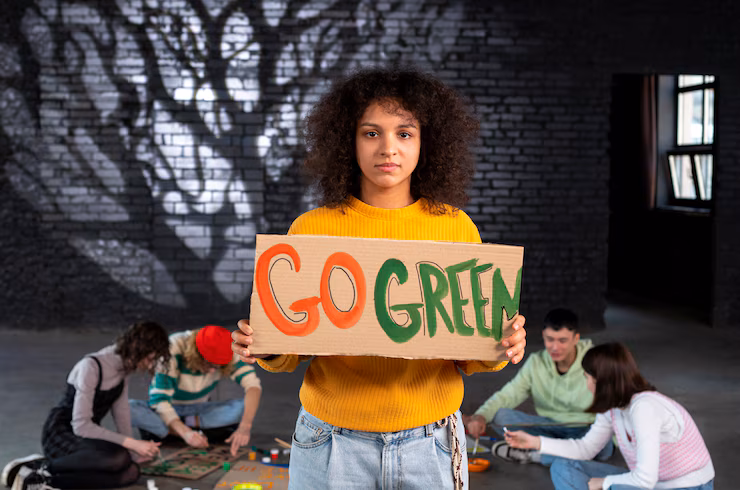 Youth-led climate education campaign by EcoVoice